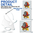 Gift For Women,Gift For Men,Gift For Yourself,Gifts For Colleagues,Christmas,Happy - 3D Effect Firefighter Helmet - Personalized Custom Shaped Acrylic Ornament