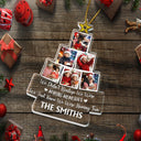 Gift For Bestie,Christmas,Love,Family - Custom Photo Bestie Family We Just Knew We Were Having Fun - Personalized Custom Shaped Acrylic Ornament