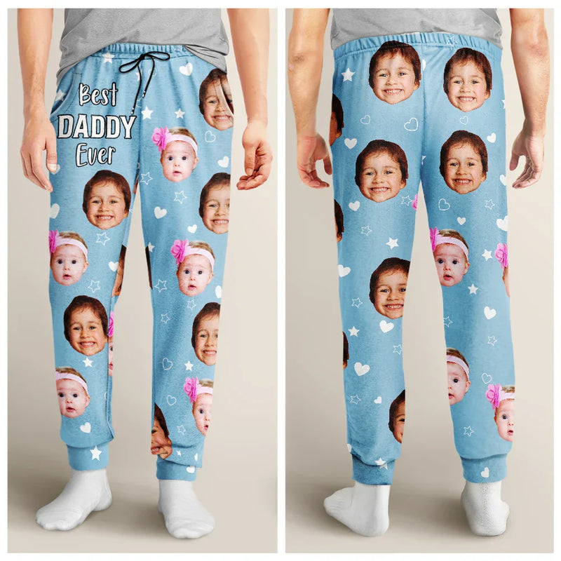 Custom Photo,Gift For Mother,Gift For Grandma,Love - Custom Photo Best Mom Grandma Ever - Personalized Pajama Pants