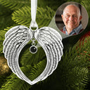 Family,Memorial,Custom Photo,Love,Christmas - Custom Photo I'm Always With You Sympathy Memorial - Personalized Photo Projection Ornament