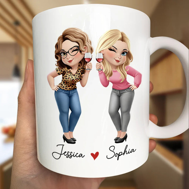 Gift For Sisters,Gift For Brothers,Gift For Sibling,Cousin,Happy - Being My Brother Is Really The Only Gift You Need - Personalized Mug