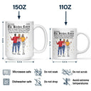 Gift For Bestie,Gift For Sisters,Old Best friends,Happy - Besties Here's To Another Year Of Us Daily News - Personalized Mug