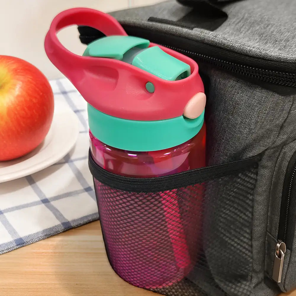 Gift For Kids, Happy, Funny, Custom Photo - Custom Photo Cute Kid Car Toy Airplane - Personalized Kids Water Bottle With Straw