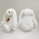 Love,Parents,Gift For Grandparents,Gift For Kids,Gift For Grandkids,Memorial - Custom Photo Hold Me Close When You Need Me Most - Personalized Soft Toy Bunny