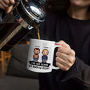 Gift For Couples,Gift For Husband,Gift For Wife,Gift For Boyfriend,Gift For Girlfriend,Love,LGBT - Custom Photo Pixel Art Standee Started With A Message - Personalized Mug