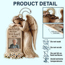 Memorial, Family, Parents, Gift For Grandparents, Sad - Custom Photo Your Wings Were Ready But My Heart Was Not - Personalized Acrylic Car Hanger