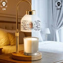 Memorial,Family,Love,Sad - Custom Photo Memorial Always Loved Never Forgotten - Personalized Candle Warmer Lamp