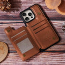 Grandma's Mom's Little Sweethearts - Personalized Leather Flip Wallet Phone Case