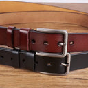 Gift For Couples,Gift For Husband,Gift For Boyfriend,Funny - I Love You Everyday Couple - Personalized Engraved Leather Belt