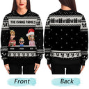 Christmas,Family,Pet Lovers - Family Is The Greatest Gift - Personalized Unisex Ugly Sweater