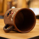 Gift For Yourself,Gifts For Colleagues,Funny - Funny Chicken F-Caw-F - Personalized Wooden Mug