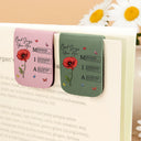 Reading, Gift For Yourself, Happy - God Says I Am Bible Bookmark - Personalized Leather Magnetic Bookmark