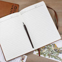 Christian, Gift For Yoursel - God Says You Are Flower Bouquet - Personalized Leather Journal