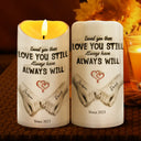 I Met You I Liked You - Personalized Flameless LED Candle
