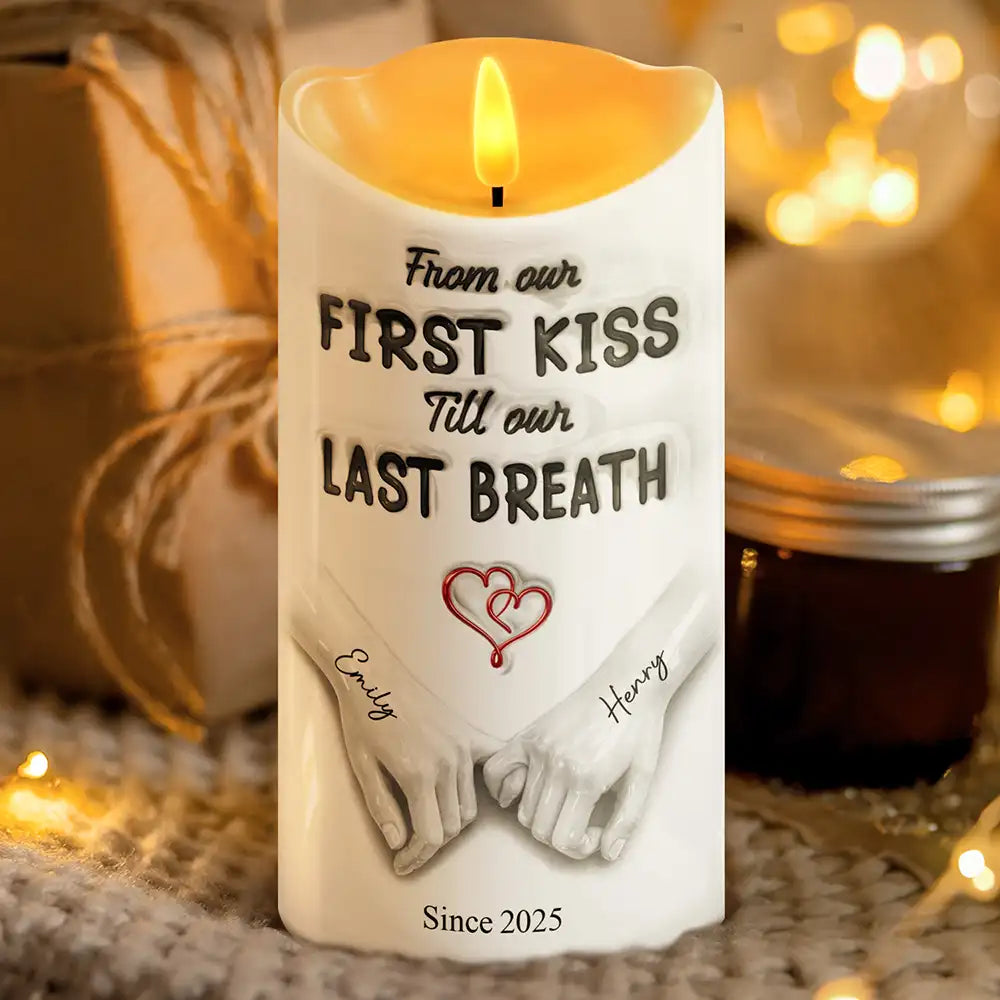I Met You I Liked You - Personalized Flameless LED Candle