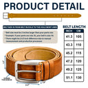 Gift For Couples,Gift For Husband,Gift For Boyfriend,Funny - I Love You For Who You Are Gift For Husband Boy Friend - Personalized Cowhide Leather Belt