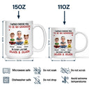 Dad - Children,Gift For Kids,Grandpa - Grandkids,Gift For Grandkids,Love,Dad - Sons,Dad - Daughters (Young),Dad - Daughters (Adult) - I Would Choose You In Every Lifetime - Personalized Mug