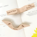 Gift For Yourself,Gift For Women,Gift For Men,Reading,Happy -  Just A Girl Man Who Loves Books - Personalized Thumb Page Holder
