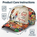 Just A Girl Who Loves Traveling - Personalized Classic Cap