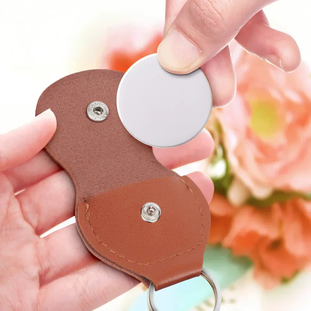 Gift For Couples,LGBT,Gift For Women,Gift For Men,Love,Top Market - Couple I Promise To Always Be By Your Side - Personalized Leather Pocket Hug