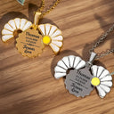 Memorial,Love - Memorial Mother Father Couple Custom Name And Date - Personalized Engraved Hidden Message Necklace