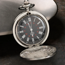 Custom Photo,Memorial,Sad - Custom Photo Memorial My Mind Still Talks To You - Personalized Pocket Watch