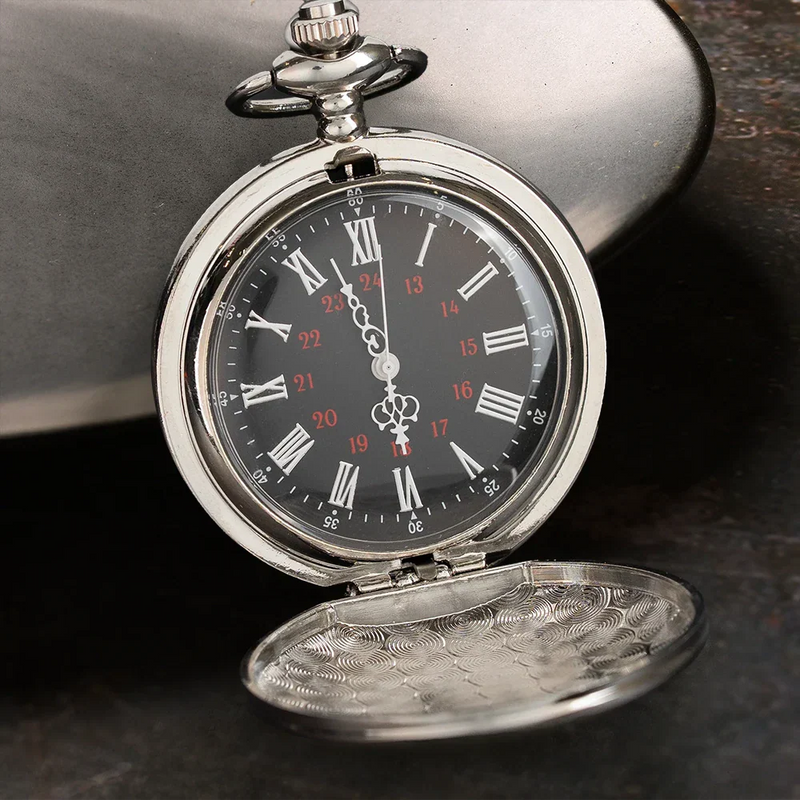 Custom Photo,Memorial,Sad - Custom Photo Memorial My Mind Still Talks To You - Personalized Pocket Watch