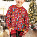 Gift For Sibling,Gift For Sisters,Gift For Brothers,Family,Christmas,Happy,Cousin - Custom Photo Funny Face Cousin Crew - Personalized Unisex Ugly Sweater