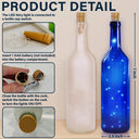 Gift For Bestie,Old Best friends,Happy - It Takes A Long Time To Grow An Old Friend Starry Night - Personalized Bottle Light