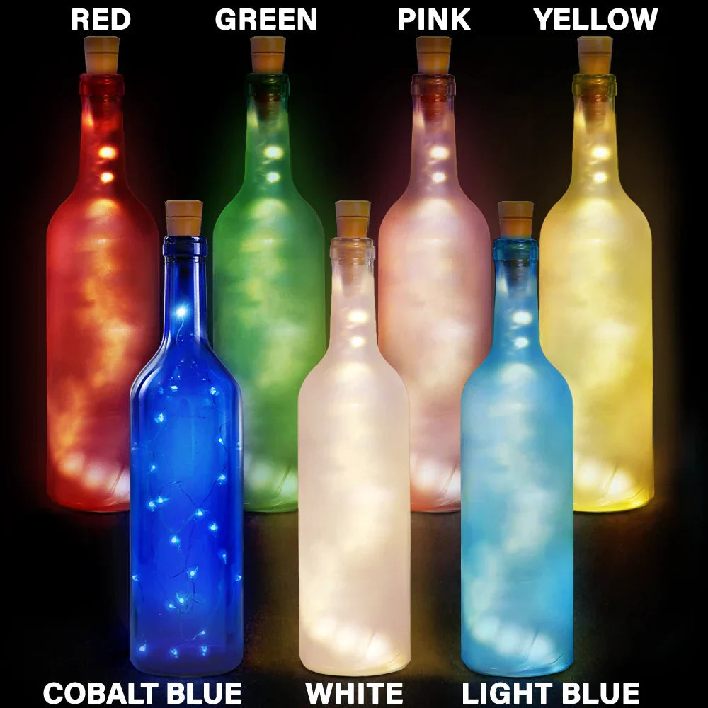 Gift For Couples, Gift For Wife, Gift For Husband, Gift For Boyfriend, Gift For Girlfriend - I Love You Everyday - Personalized Bottle Light
