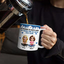 Happy,Gift For Bestie,Old Best friends,Gifts For Colleagues - A Friend Is God's Way Of Making Sure We Never Walk Alone 3D Effect - Personalized White Edge-to-Edge Mug