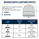 Dog Lovers,Dog Mom,Dog Dad,Dog Couple,New baby,New Dad,New Mom,Happy,Top Market - Dog New Best Friend New Baby - Personalized Beanie With Leather Patch