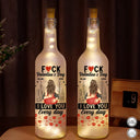 Gift For Couples, Gift For Wife, Gift For Husband, Gift For Boyfriend, Gift For Girlfriend - I Love You Everyday - Personalized Bottle Light
