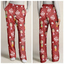 Custom Photo Best Dad Grandpa Ever - Personalized Pajama Pants