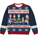 Christmas Crew - Gift For Family - Personalized Unisex Ugly Sweater