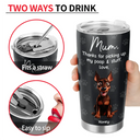 Pet Lovers,Funny - Pet Mom Dad Picking Up My Poo And Stuff Dog Cat - Personalized Tumbler