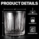 Gift For Couples,Gift For Husband,Gift For Boyfriend,Funny - I Licked It So It's Mine - Personalized Rocks Whiskey Glass