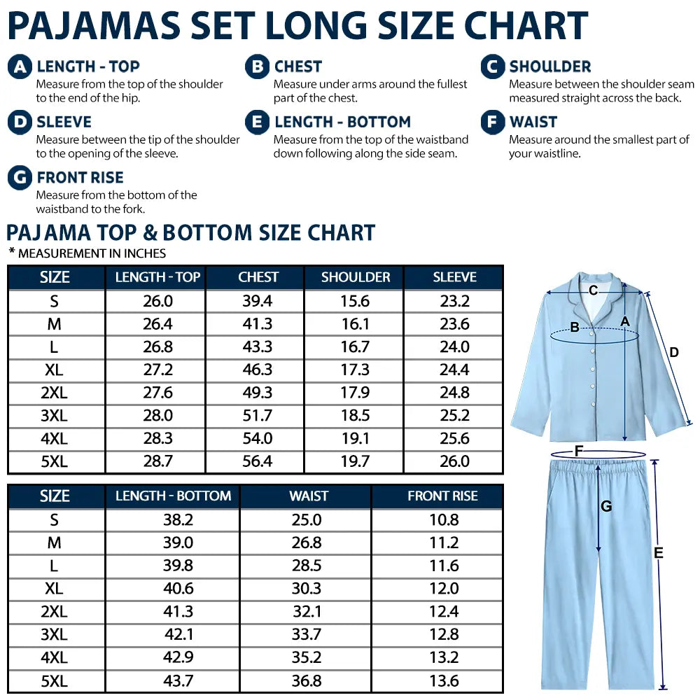 Custom Photo Best Mom Grandma Ever Flower Pattern - Personalized Long Pajamas Set
