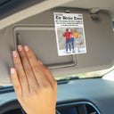 Gift For Bestie,Old Best friends,Gift For Sisters,Happy - Here's To Another Year Of Us The Besties Times - Personalized Custom Shaped Acrylic Car Visor Clip