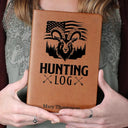 Gift For Men,Gift For Husband,Gift For Boyfriend,Gift For Uncle,Gift For Grandpa,Gift For Father,Gift For Son,Gift For Brothers,Hunting - Hunting Adventures Journal Log Gift For Hunting Lovers - Personalized Leather Journal