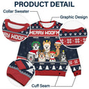 Feliz Navidog - Christmas Gift For Dog Lovers - Personalized Unisex Ugly Sweater