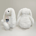 Custom Photo, New baby, New Mom, New Dad, Happy - Custom Photo Baby Expecting Hug This Bunny Untill You Can Hold Me Tight - Personalized Soft Toy Bunny