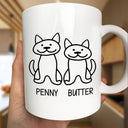Pet Lovers,Pet Mom,Dog Lovers,Dog Mom,Cat Lovers,Cat Mom,Happy - Thank You For Scooping Our Poo - Personalized Mug