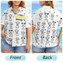Gift For Grandparents,Gift For Grandpa,Gift For Grandma,Gift For Mother,Gift For Father,Happy,Christmas - This Grandpa Grandma Belongs To Kids Pet - Personalized Hawaiian Shirt