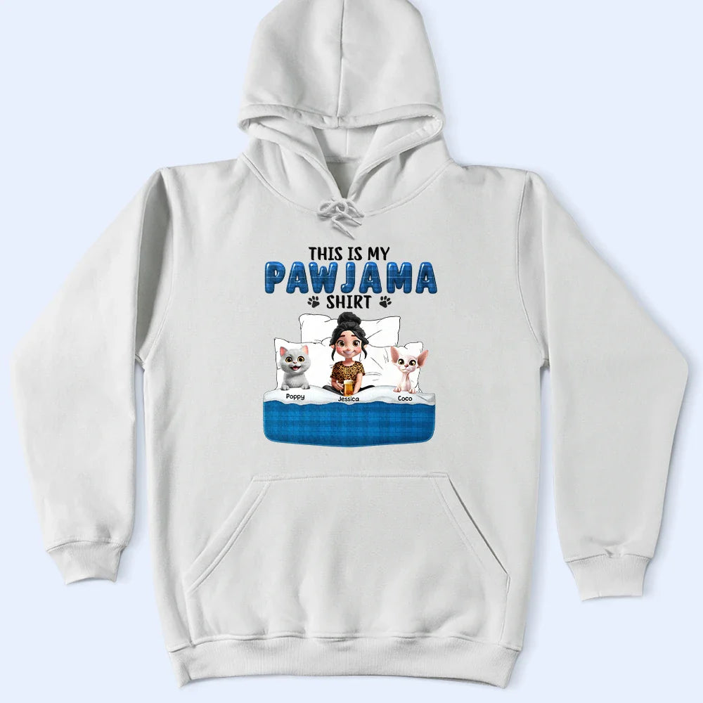 Dog Mom,Dog Lovers,Funny - This Is My Pawjama Shirt 3d Effect Pet Lovers - Personalized T Shirt