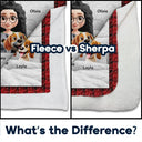 Dog Mom,Cat Mom,Pet Mom,Happy,Top Market,Pet Lovers - This Is Our Cuddling Blanket 3D Effect Dog Cat Lovers - Personalized Fleece Blanket, Sherpa Blanket