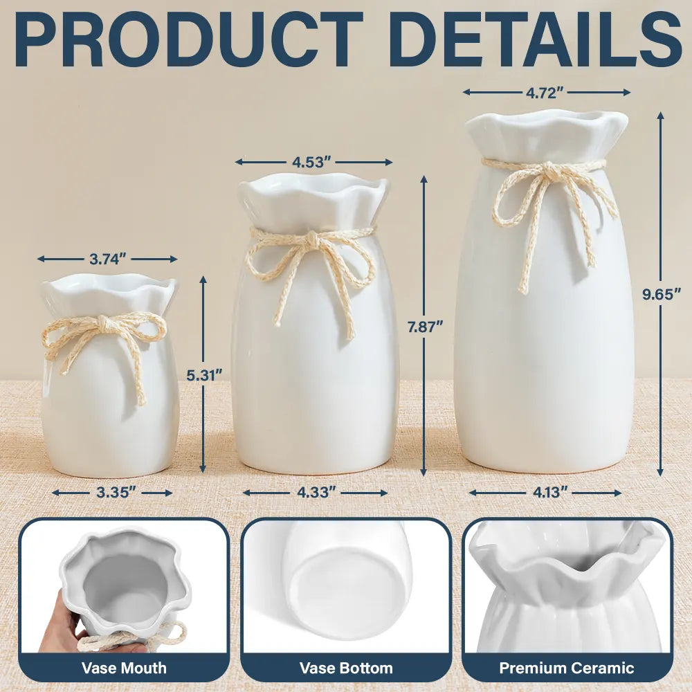 Gift For Mother,Gift For Grandma,Love - If Nanas Mommy Were Flowers I'd Pick You - Personalized Ribbon Tie Flower Vase