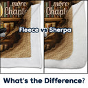 Reading,Gift For Yourself,Gift For Women,Happy - Reading Ripping Effect Girl This Is My Reading Blanket - Personalized Fleece Blanket, Sherpa Blanket