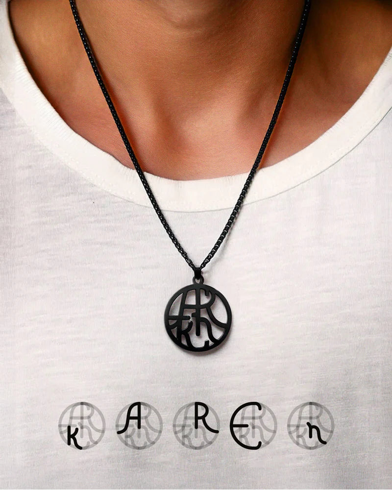 Custom Name Necklace | Monogram Jewelry