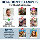 Gift For Kids,Gift For Grandkids,Photo Hobby Ornament,Custom Photo,Funny,Christmas - Custom Photo Kid Riding Construction - Personalized Acrylic Photo Ornament